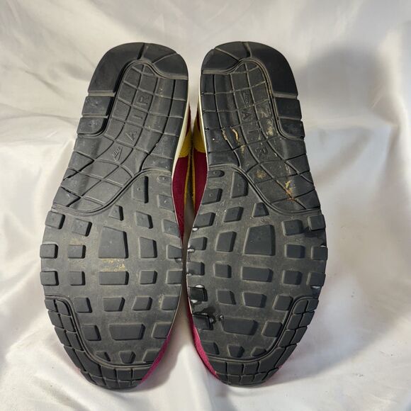 DS New Nike Air Max 1 Premium Dynamic Berry 2016  Size 9 Authentic Pink Trainer - Picture 7 of 10